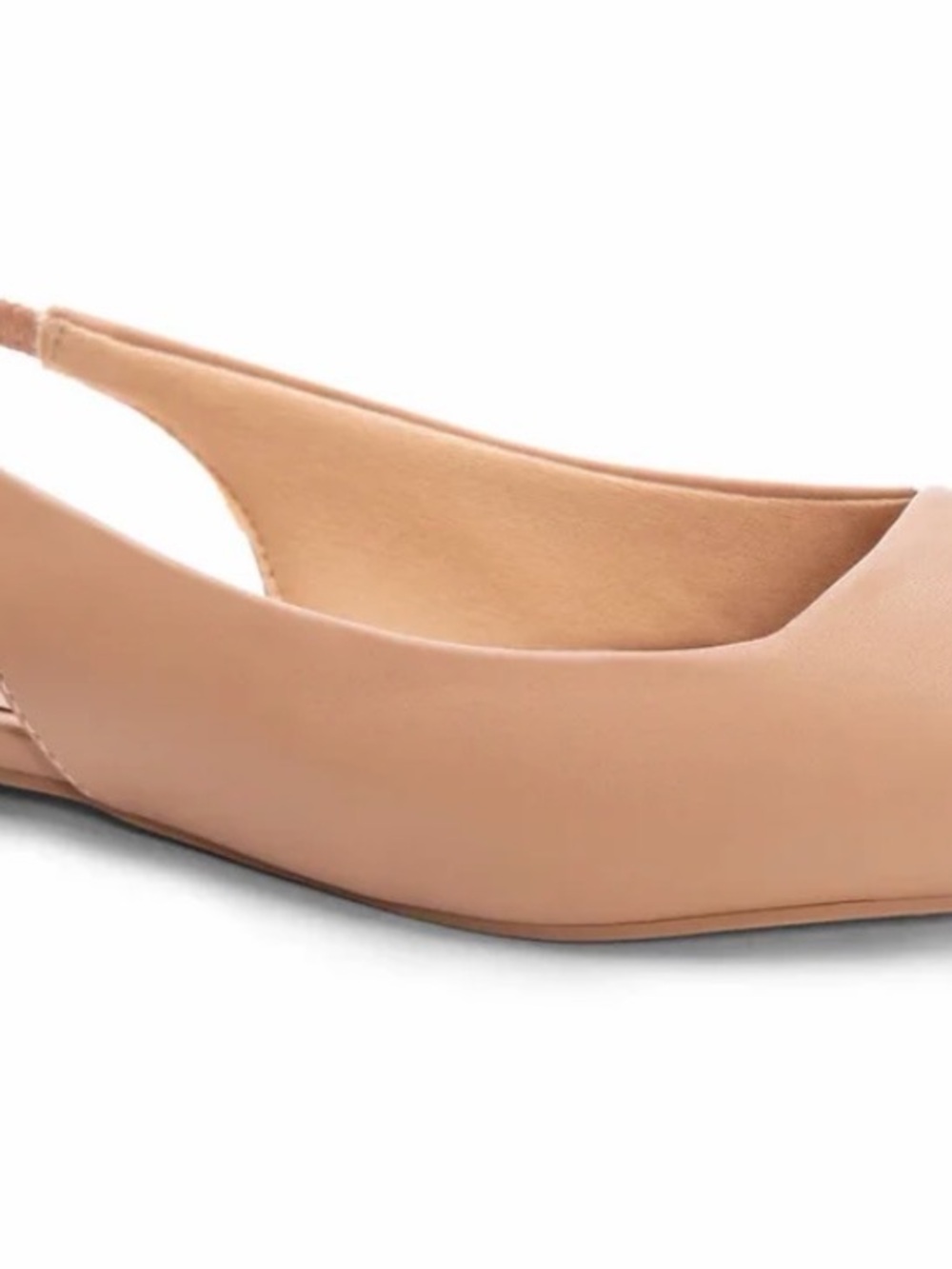 NWOT Women’s Nude Chinese Laundry Slingback Flat Shoes
